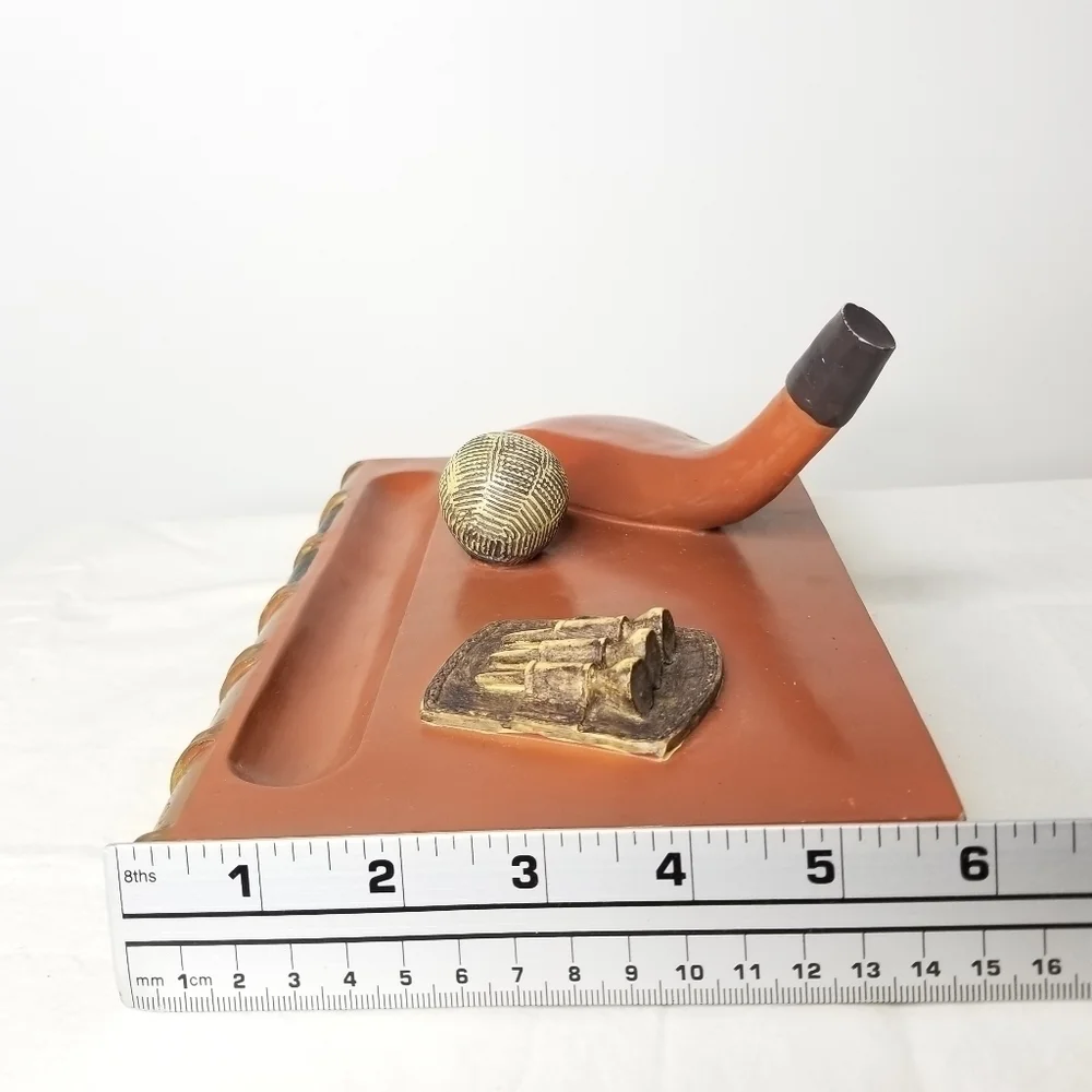 Rules of Golf Desk Pen Holder Figurine Sculpture